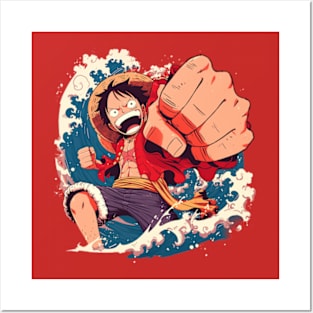 luffy Posters and Art